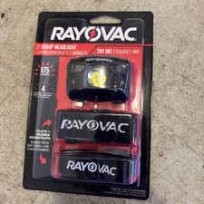 Rayovac RNHL3AAA-BXT Headlight 175 Lumens!