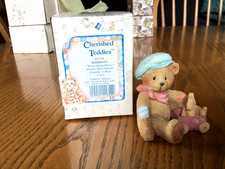 Cherished Teddies item 911739 "Harrison, We're Going Places" New in box