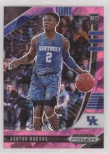 2020-21 Panini Prizm Draft Picks Pink Ice Prizm Ashton Hagans #39 0c6