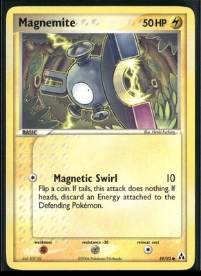 Magnemite Common Legend Maker 59/92 NM
