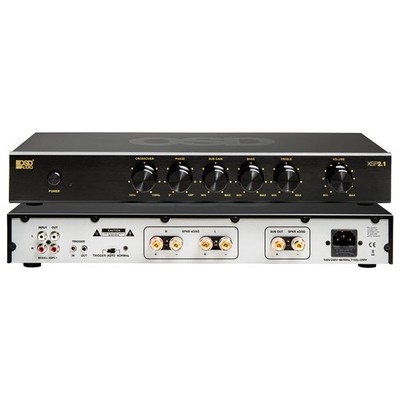 OSD Nero 2.1 Ch Home Audio Amplifier, 2x100W Speakers + 200W Subwoofer, XSP2.1