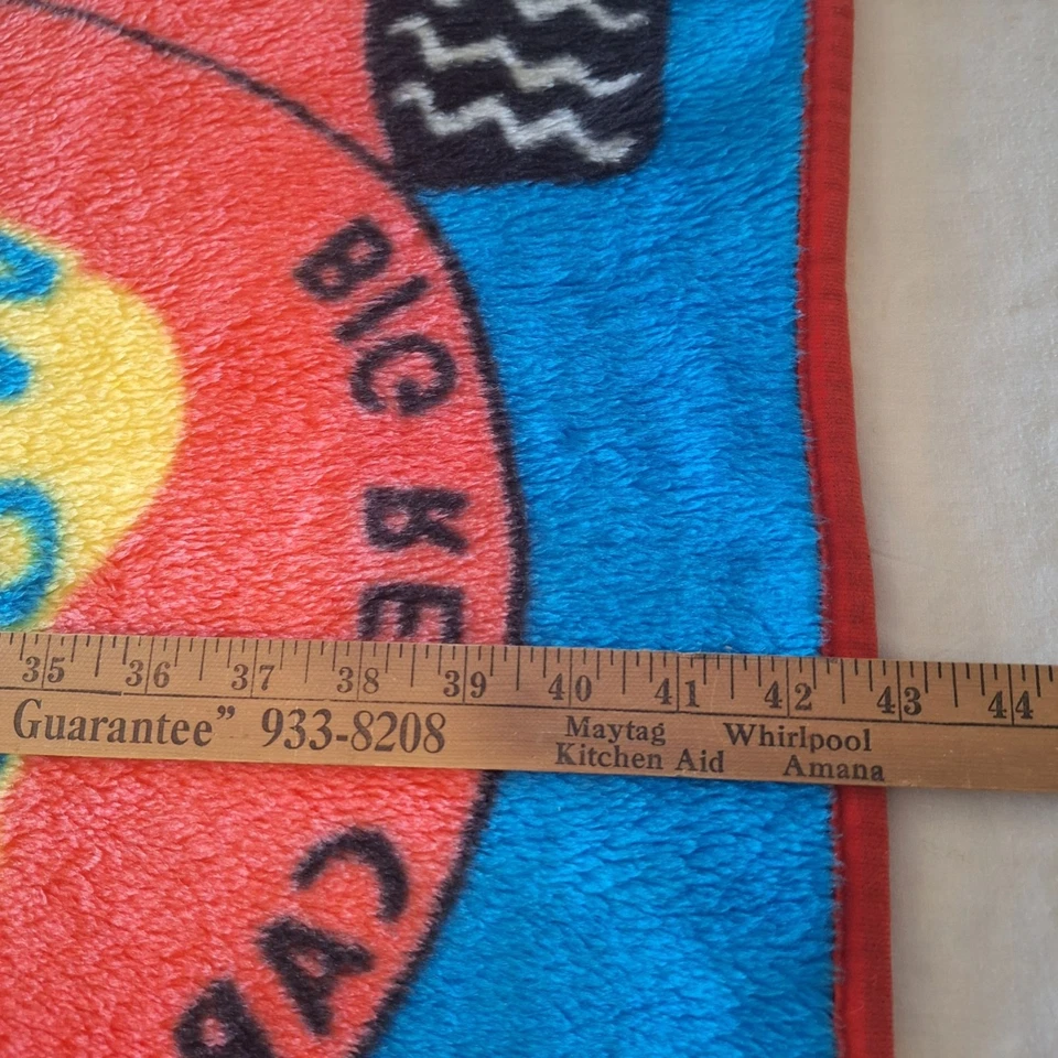 Manta polar The Wiggles Toot Toot Chugga Chugga Big Red Car 30"x43 vintage Foto 4 de 4