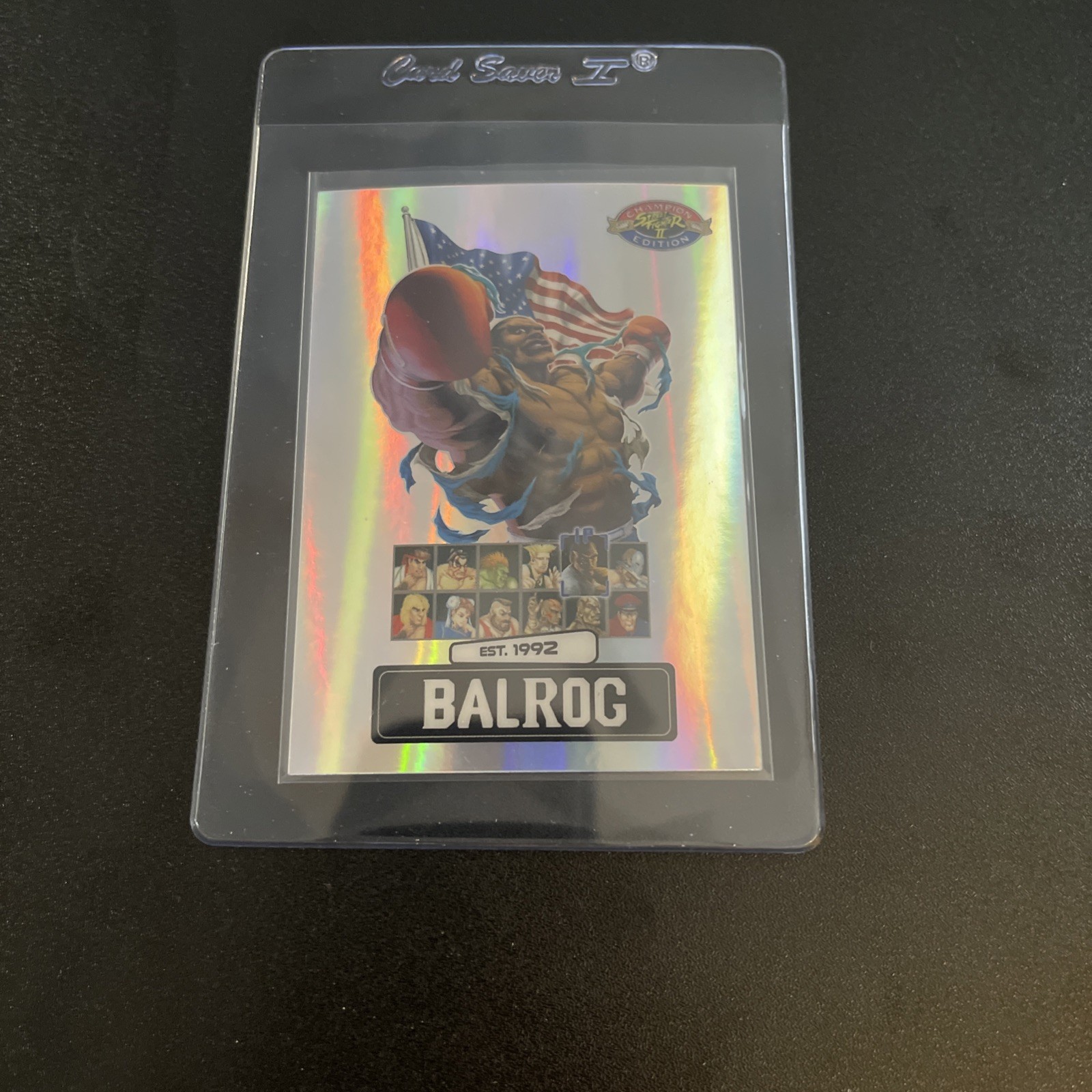 2025 SATURDAY MORNING CARDS STREET FIGHTER 2 11 BALROG SILVER VARIANT