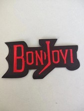 Bon Jovi Pop Rock Metal Music Band Logo Patch Iron on Sew on Embroidered