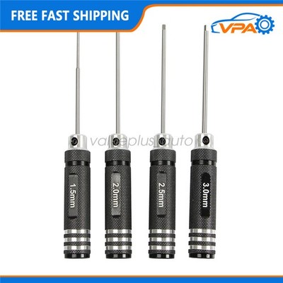 RC Hex ScrewDriver Set - 4Pcs 1.5mm 2.0mm 2.5mm 3.0mm Hex Allen Screwdriver Kit