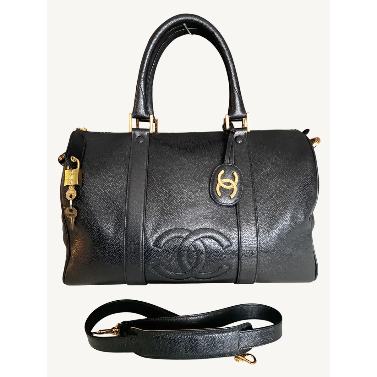 CHANEL Black 90s Theme Bags & Handbags for Women for sale | eBay