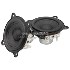 2pcs 2.7" inch 2Ohm 15W bass audio speaker neodymium magnet loudspeaker woofer #