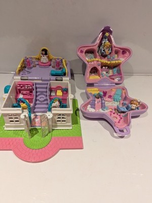 Fairie Fantasy + Light Up Wedding Salon polly pocket bluebird Otter Figures Vtg