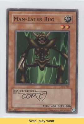 Man-Eater Bug Unlimited YuGiOh Starter Deck Yugi Evolution #SYE-017 READ 0u3