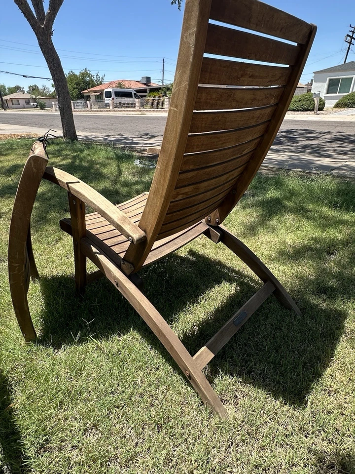 🚨Стулья из тикового дерева Jensen Leisure элитные шезлонги съемные подставки для футов - Изображение 4 из 4