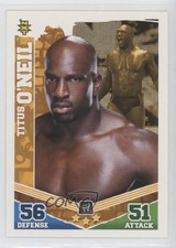 2010 Topps WWE Slam Attax Mayhem Titus O'Neil 13ec