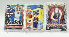 2024-25 Donruss Nikola Jokic Diamond Unleashed, Crunch Time & Swish