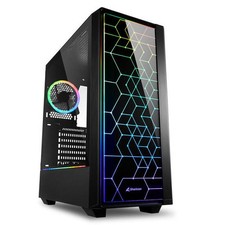 Sharkoon PC Gehäuse LIT 100 ATX schwarz