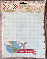 Simple Stories URBAN TRAVELER 12 SN P PAGES scrapbooking journals