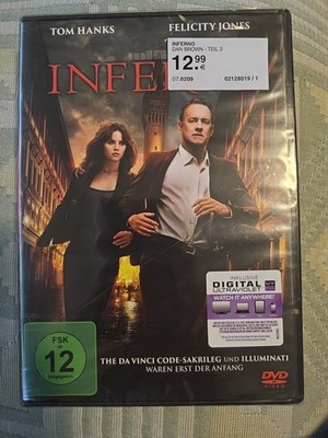 Inferno DVD - Tom Hanks -Neu Original verpackt