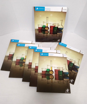 Lifepac Science Grade 10 Curriculum- Teachers Guide + Student Books 1-5 & 10