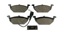 Vorderachse Hart 249 150 Bremsbelagsatz, Scheibenbremse FüR Audi,Seat,Skoda,Vw