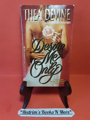 Desire Me Only Thea Devine 1997 Historical Romance Paperback VERY GOOD