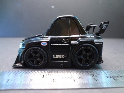 Mini GT Qube Carz Nissan GT-R R34 LB-ER34 Super Silhouette Skyline black