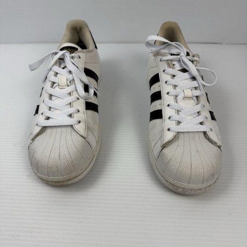Adidas Superstar C77124 White Casual Shoes Sneakers Mens US Size 9 - Picture 3 of 14