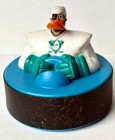 1996 DISNEY Mighty Ducks DUKE L'ORANGE McDonald's Happy Meal PUCK MOBILE TOY — photo 1