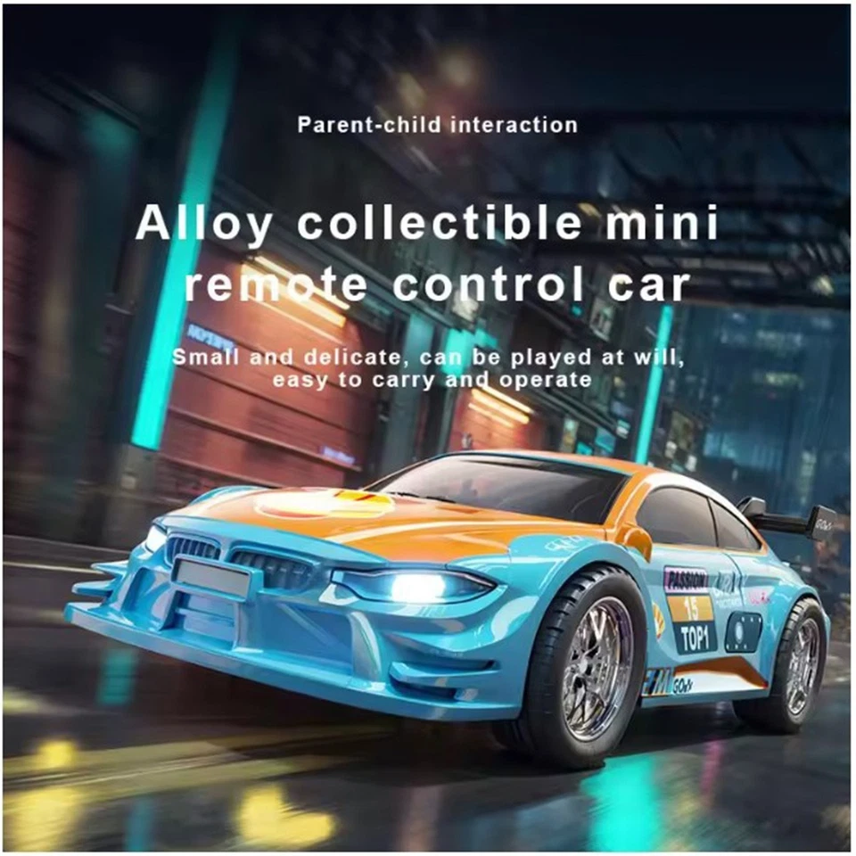 RC Car 1:43 2.4G High Speed Drift RC Car w/APP Control &  Lights 4WD Racing Car - Image 3 of 4