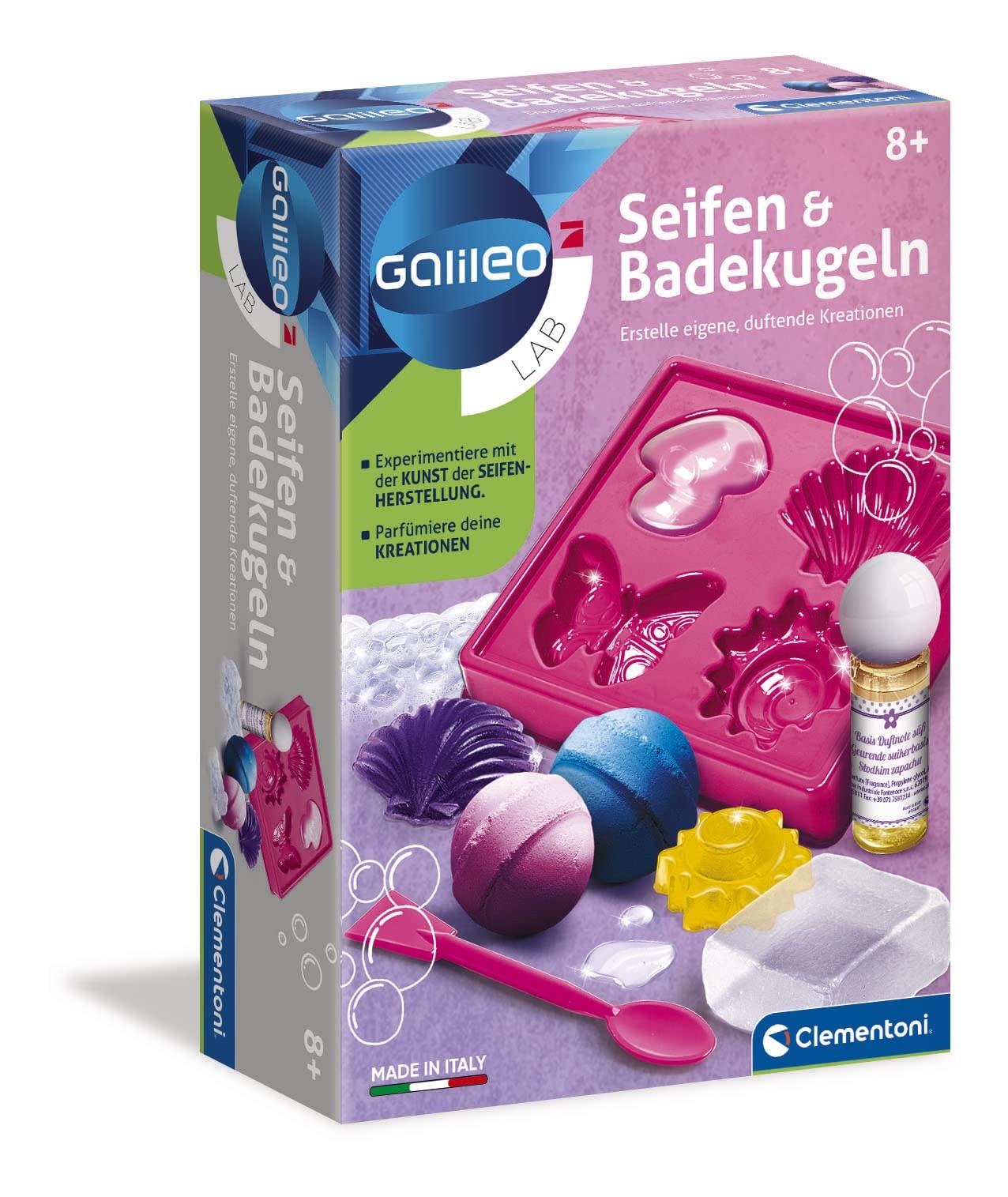 Clementoni Galileo Lab Seifen und Badekugeln - Spielzeug fr Kinder ab 8 Jahren 4390₽