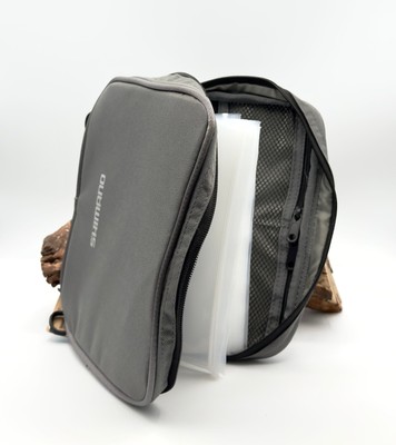 Shimano Predator Soft Plastic Wallet Allround Tasche 28x23x5,5cm Grey Tackle Bag