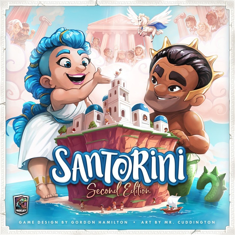 Santorini Board Game: 2nd Edition