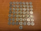Roll of (50) 90% Silver Mercury Dimes