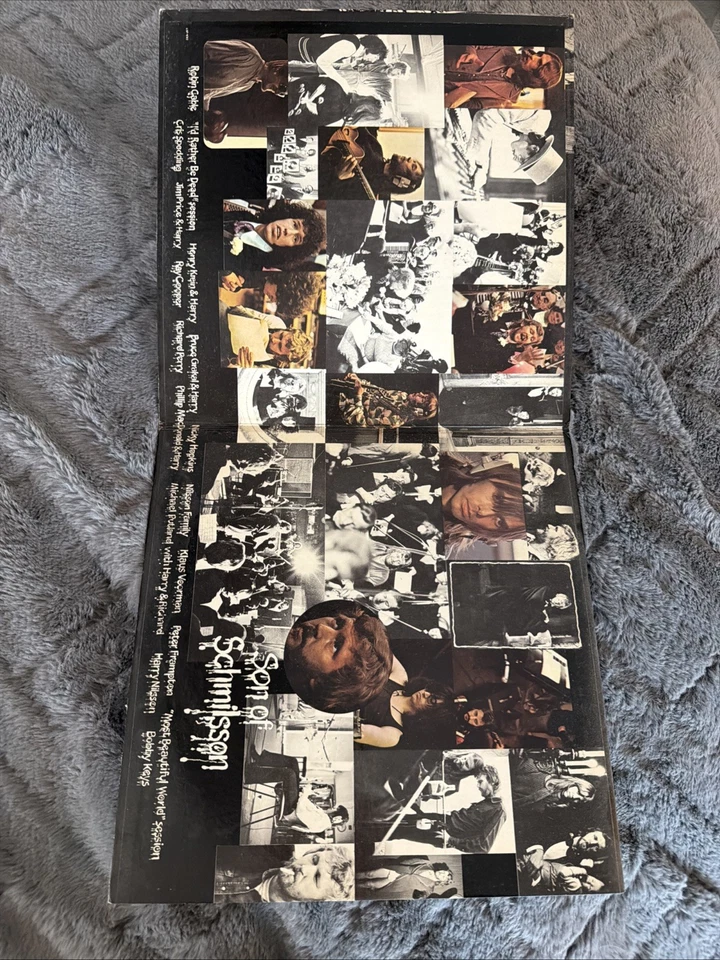 Nilsson; Son of Schmilsson 12” Vinyl Record USA Gatefold w/lyric poster - Image 3 of 4