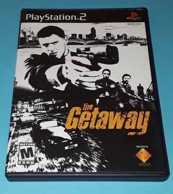 The GETAWAY PS2 Game Sony Playstation Action MAFIA CRIME Tested Very Good Disc!