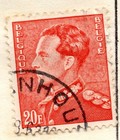 Belgium 1938-1945, king Leopold III facing left, set of 6 antique stamps — photo 7