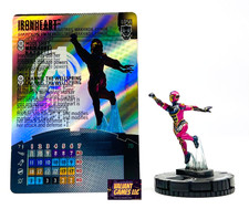 Marvel Heroclix Ironheart 056  L056 Legacy Card Printing Error BP Set