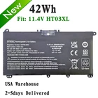 HT03XL L11421-1C2 3684mAh Battery for HP Pavilion 15T-CS000 14-ce0000 L11119-855