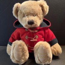 HARRODS WILLIAM 2003 CHRISTMAS PLUSH TEDDY BEAR Beautiful Condition 12