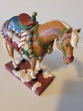 Trail of painted ponies' figurines Happy Holidays edition. new w/o box.