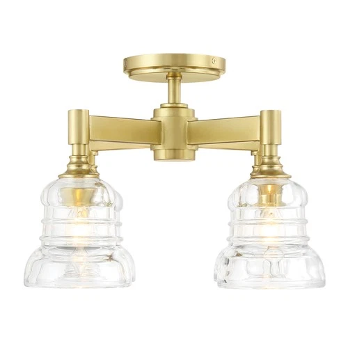 Crystorama Lighting Group GRG-1045 Gregory 4 Light 17"W - Brass - Picture 10 of 10