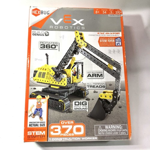 Hex Bug Vex Robotics EXCAVATOR CONSTRUCTION SET. Free Shipping ...
