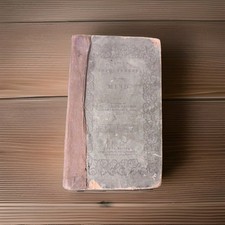 1833 Isaac Watts IMPROVEMENT OF THE MIND Antique Book Boston James Loring...