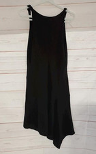 $225 NEW with Tags Halston Heritage Women's Black Halter Dress Size S