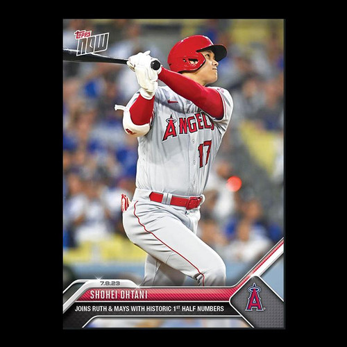 Shohei Ohtani - 2023 MLB Topps Now Card 542 - Print Run: 5564 Angels