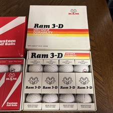 Lot Of 4 Dozen NOS Golf Ball Boxes 