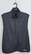 PGA Tour Golf Vest Full Zip Gray XL 100 Polyester
