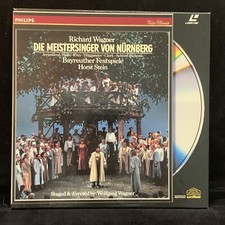 WAGNER Die Meistersinger von Nurnberg - Bayreuth - PHILIPS Laserdisc 3-Disc Set