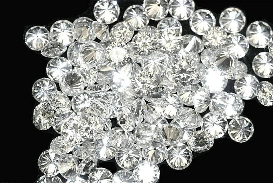 1 Ct Natural White Diamond Round Cut 2 mm 30 Pcs VVS1 D Grade GDGL Certified D5 - Image 3 of 4