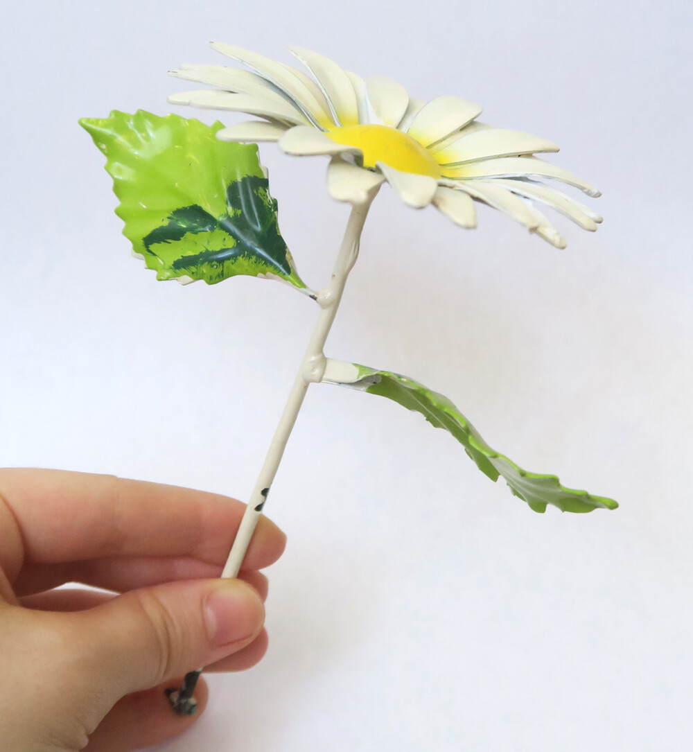Vintage Metal Daisy Flower for Arts and Crafts | eBay