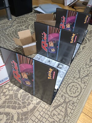 Pokemon Vintage WOTC Team Rocket Binders! Extra Clean & Super rare!! All 3! | eBay Pokemon Vintage WOTC Team Rocket Binders! Extra Clean & Super rare!! All 3! | eBay