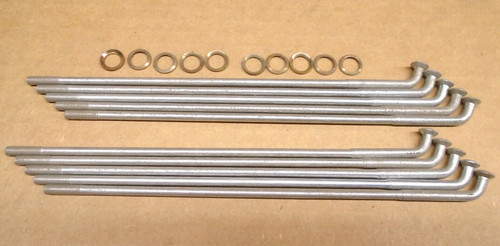41027-053  10 rear wheel inner spokes (only)  Kawasaki 1973-1975 F11 F11A F11B
