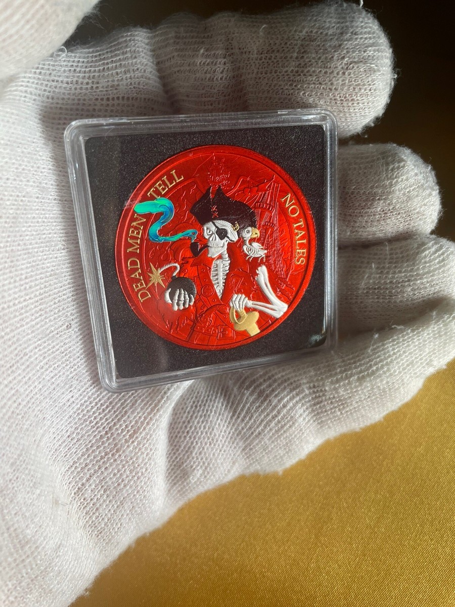 2023 Dead Men tell no Tales Calico Jack Edition 1 oz Silver